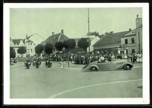 AK Pardubice, Auto a Motozávody Bohdanecský Okruh 1938, Autorennen, Motorradrennen