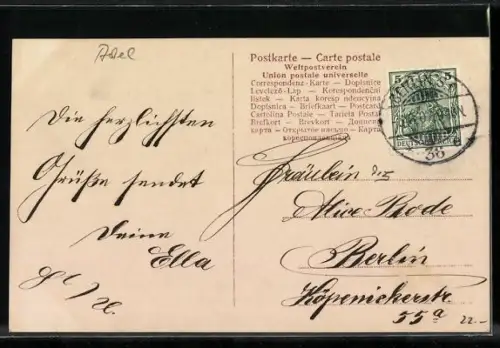 AK Unser Kronprinzenpaar im Viererzuge, Kronprinz Wilhelm von Preussen und seine Gattin Cecilia in der Kutsche