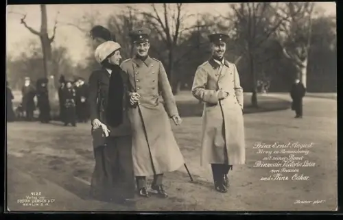 AK Prinz Ernst August, Prinzessin Victoria Luise, Prinz Oskar