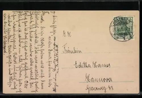 AK Portrait von Prinzessin Marie Auguste von Anhalt