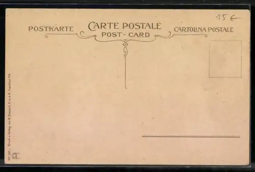 Künstler-AK Ethel Parkinson: Junger Mann sieht holländisches Pärchen