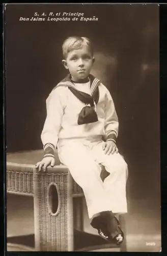 AK Prinz Don Jaime Leopoldo von Spanien