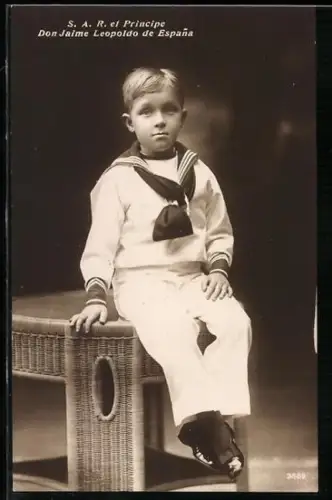 AK Prinz Don Jaime Leopoldo von Spanien