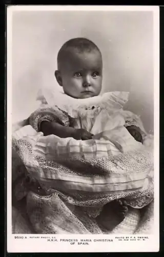 AK H.R.H. Princess Maria Christina of Spain