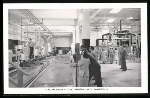 AK Asti, CA, Italian Swiss colony winery, Wein