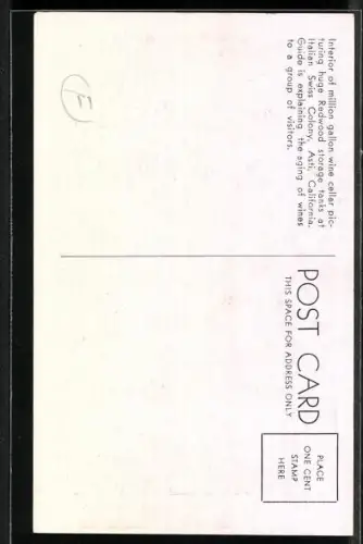 AK Asti, CA, Italian Swiss colony winery, Wein