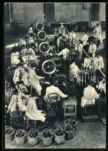 AK Reims, Le Chantier de Tirage Mise en Bouteilles, Wein