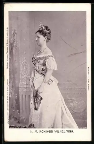 AK H. M. Koningin Wilhelmina von den Niederlanden