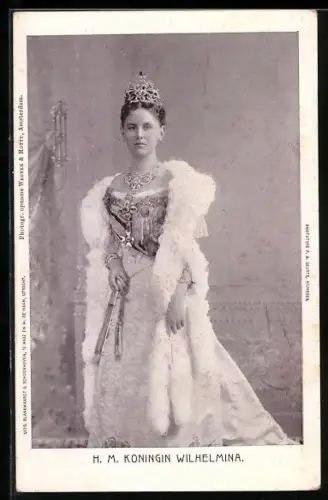 AK H. M. Koningin Wilhelmina von den Niederlanden