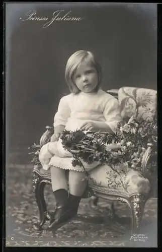 AK Die kleine Prinzessin Juliana von den Niederlanden