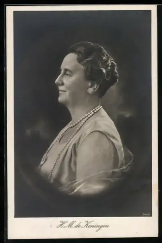 AK Königin Wilhelmina von den Niederlanden