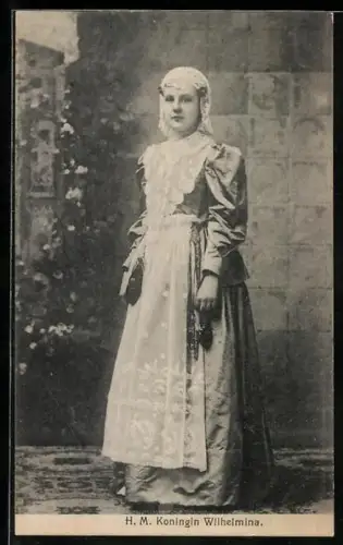 AK H. M. Koningin Wilhelmina von den Niederlanden