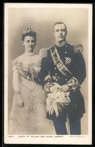 AK Queen of Holland and Prince Consort