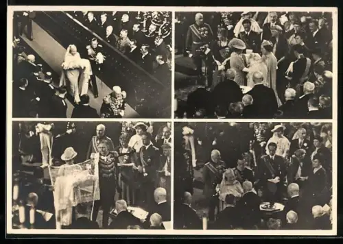 AK Den Haag, Eenige momenten in de Kerk tijdens de Doopplechtigheid van Prinses Beatrix von den Niederlanden 1938