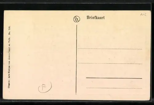 AK Java, Waschfrauen und Kinder waschen ihre Sachen im Fluss