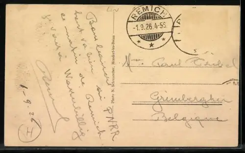 AK Remich, Le pont, Waschfrau