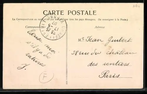 AK Vouneuil /Vienne, Le Pont, Waschfrau