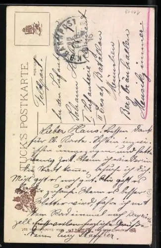 AK Männer und Frauen bei einer Schlittenpartie in den Bergen