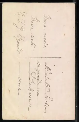 AK Mädchen mit Mistelzweig auf einem Schlitten