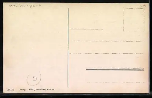 AK Klosters, Bob-Schlitten-Rennen mit Zuschauern