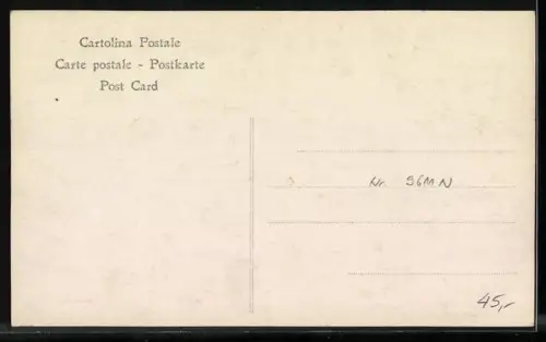 AK Königspaar mit Kindern auf Pferden u. Ponies vor einem Palast