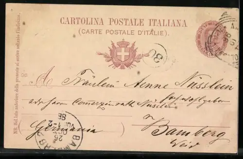 AK Nozze di il Principe di Napoli con la Principessa Elena di Montenegro, 1896, Frauenfigur, Wappen, Gebäude