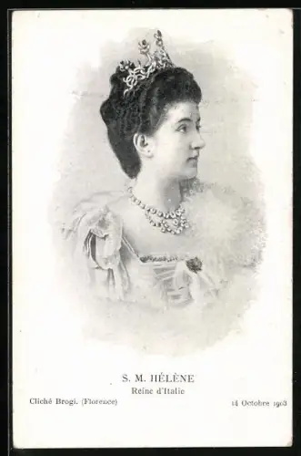 AK S. M. Helene, Reine d'Italie