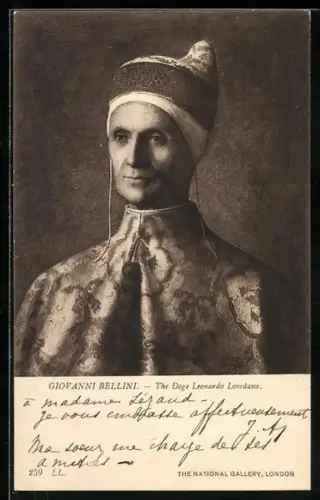 AK The Doge Leonardo Loredano, Portrait