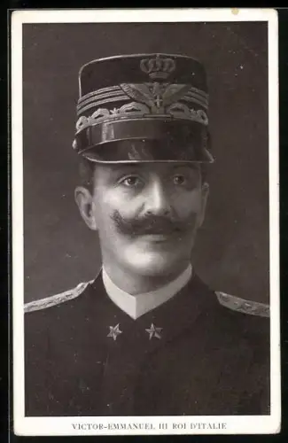 AK König Victor Emanuel III. von Italien