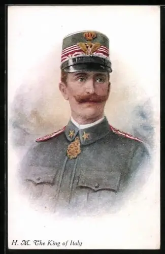 AK The King of Italy, Portrait