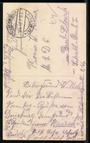 AK Lona u. Paul Klever in ihrem Repertoir, Komiker