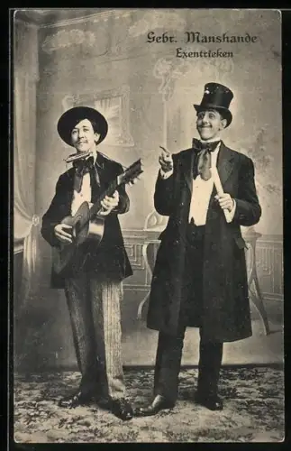 AK Gebr. Manshande Exentrieken, Komiker