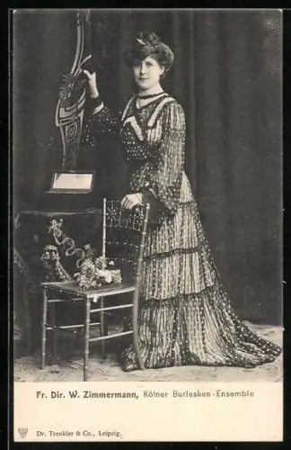 AK Fr. Dir. W. Zimmermann, Kölner Burlesken Ensemble