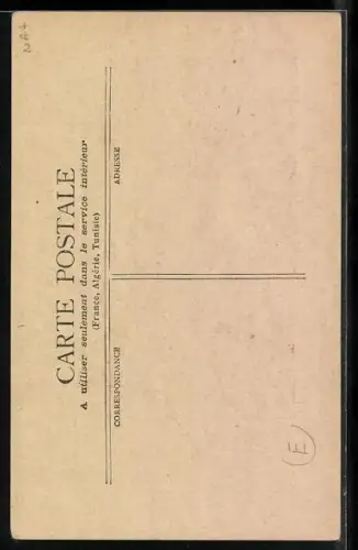 AK Mann im Ruderboot auf einem Gewässer