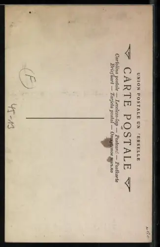 AK Paar auf Schlittschuhen im Schnee