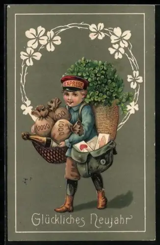 AK Junger Page bringt Briefpost