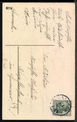 AK Junger Page bringt Briefpost