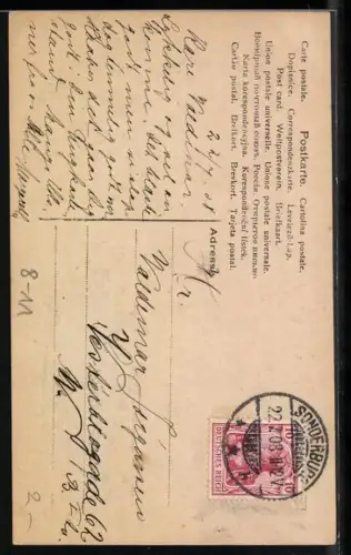 AK Bauer mit Sense und Heu