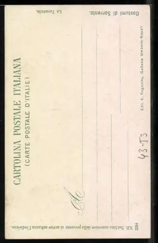 AK Paar in Trachten beim Volkstanz