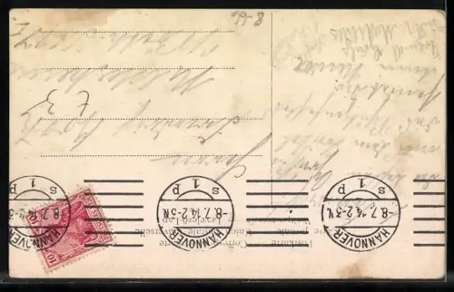 AK Die lustiger Schmiede von Aschenbrenners Oberlandlern