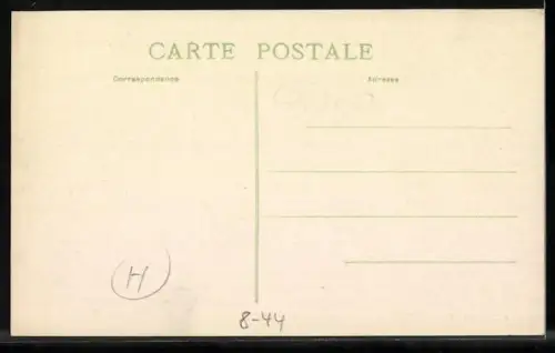 AK Récolte des Pommes en Normandie, Apfelernte