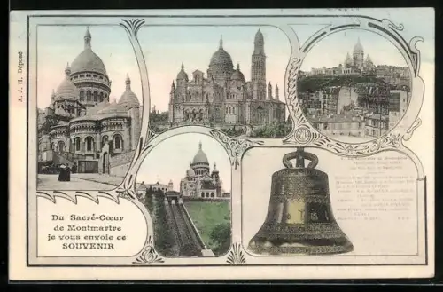 AK Montmartre, La Savoyarde de Montmartre