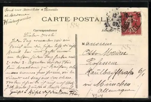 AK Montmartre, La Savoyarde de Montmartre