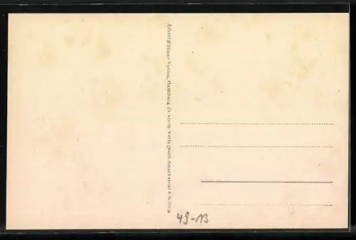 AK Hamburg, Hafenpartie mit grossem Kran