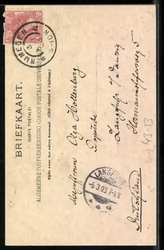 Künstler-AK Drei Frauen in Trachten beim Volkstanz