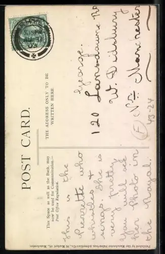 AK Miss Erroll Stanhope als Pierrot