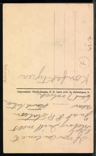 AK Tänzerin Irma Skala