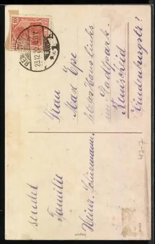 Künstler-AK Kinder tanzen auf einer Wiese