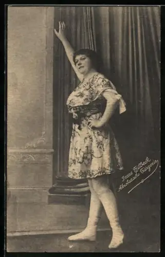 AK Akrobatische Tänzerin Irene Hilbeck