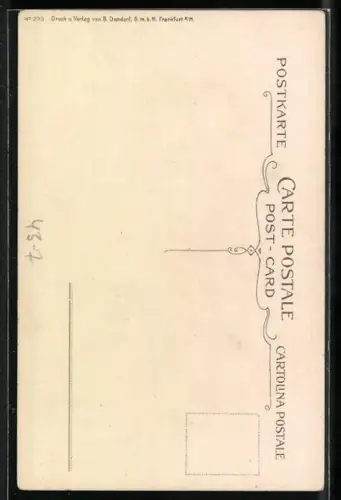 Künstler-AK Junges Paar in eleganter Kleidung tanzt zusammen